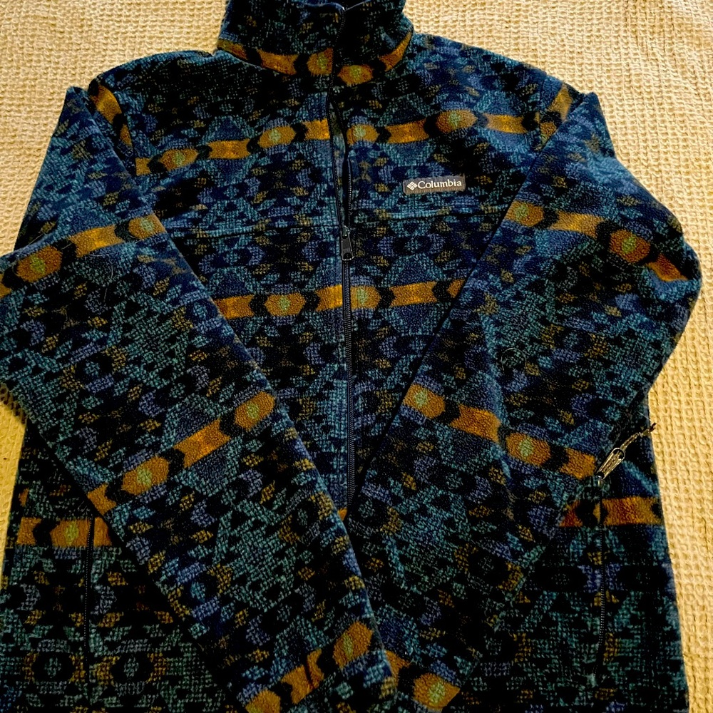 Columbia Men’s Medium Full Zip Fleece.